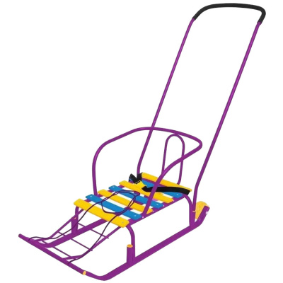 Санки детские Тимка 5 комфорт Ника Т5К/СН2 сиреневый